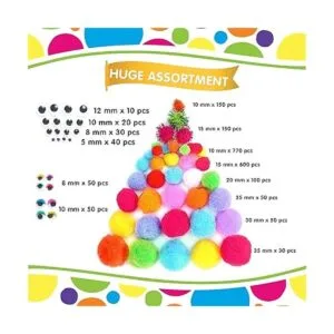 EpiqueOne Kit de 2100 piezas de suministros de arte y_3