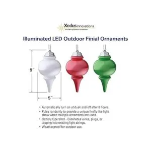 XODUS Innovations WP660 Luz de remate decorativa para_4