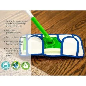 Xanitize Almohadillas de microfibra con correas 3_2