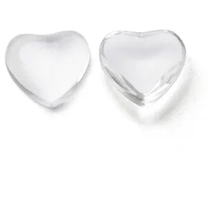 Craftdady 200 cabujones de cristal transparente con forma_2