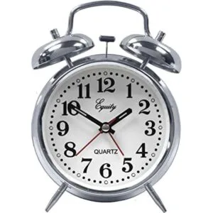 Equity by La Crosse Reloj despertador analógico con doble_1