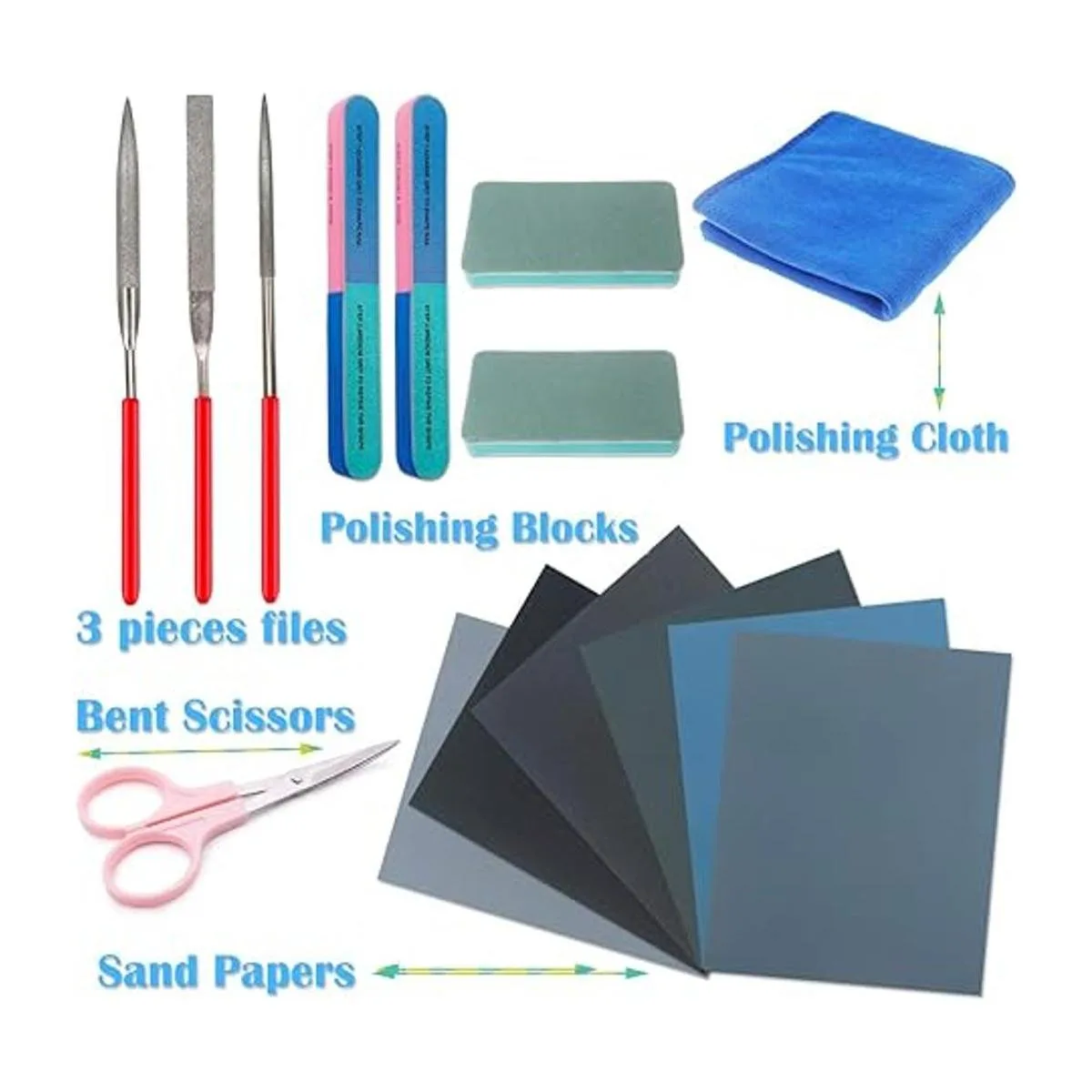 Juego de 15 herramientas de fundición de resina incluye_3