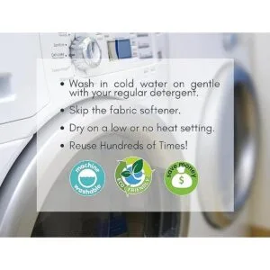 Xanitize Almohadillas de microfibra con correas 3_6