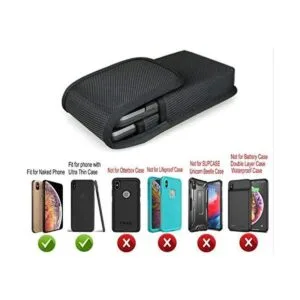 aubaddy Vertical Dual Phone Holster Funda Funda para_2