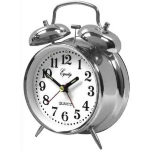 Equity by La Crosse Reloj despertador analógico con doble_3