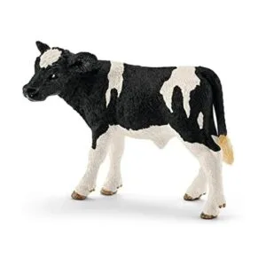 Schleich Farm World Holstein Figura de ternero educativa_1