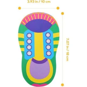 NUOBESTY Juguetes de enseñanza de hilo de zapatos para_4