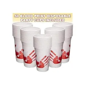 ArtCreativity Vasos de plástico para fiesta de Halloween_2