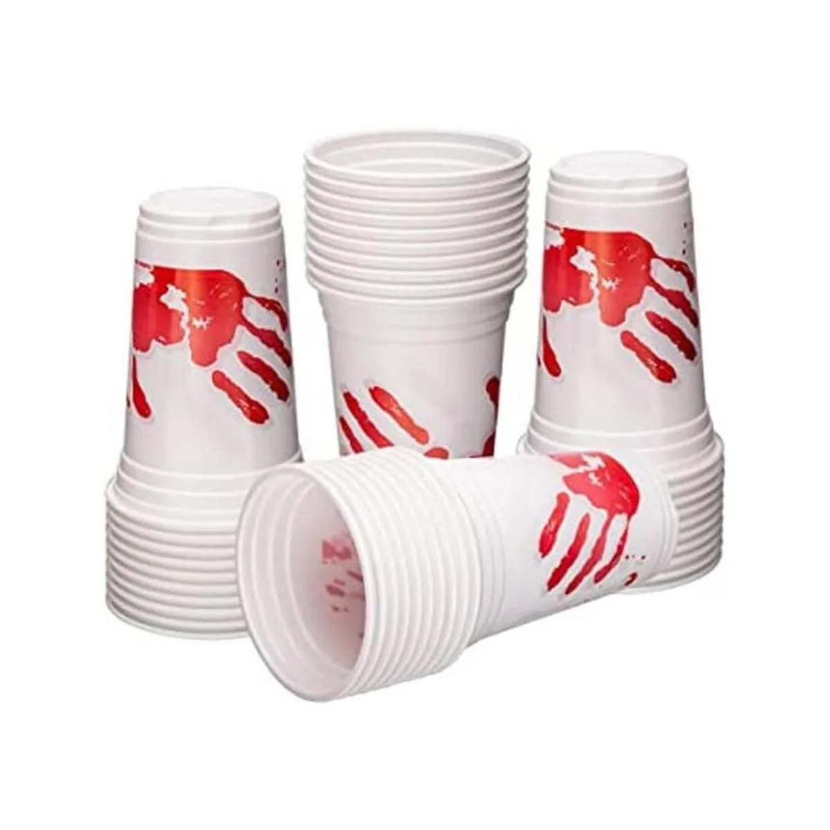 ArtCreativity Vasos de plástico para fiesta de Halloween_1