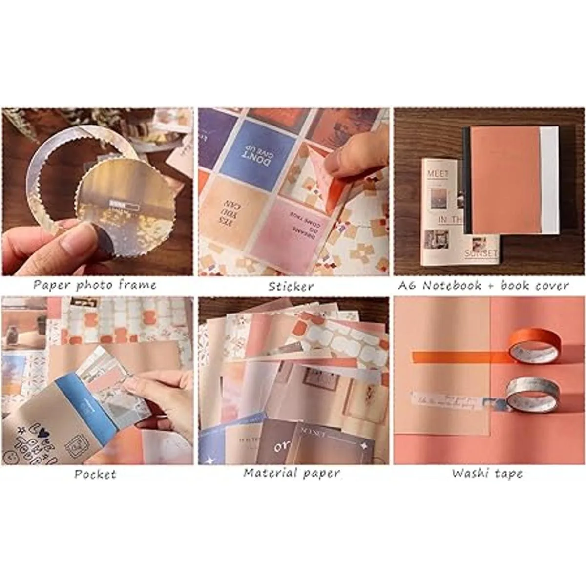 Draupnir Kit de álbumes de recortes estéticos 348_4