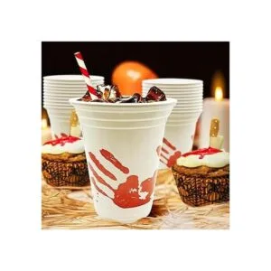 ArtCreativity Vasos de plástico para fiesta de Halloween_4