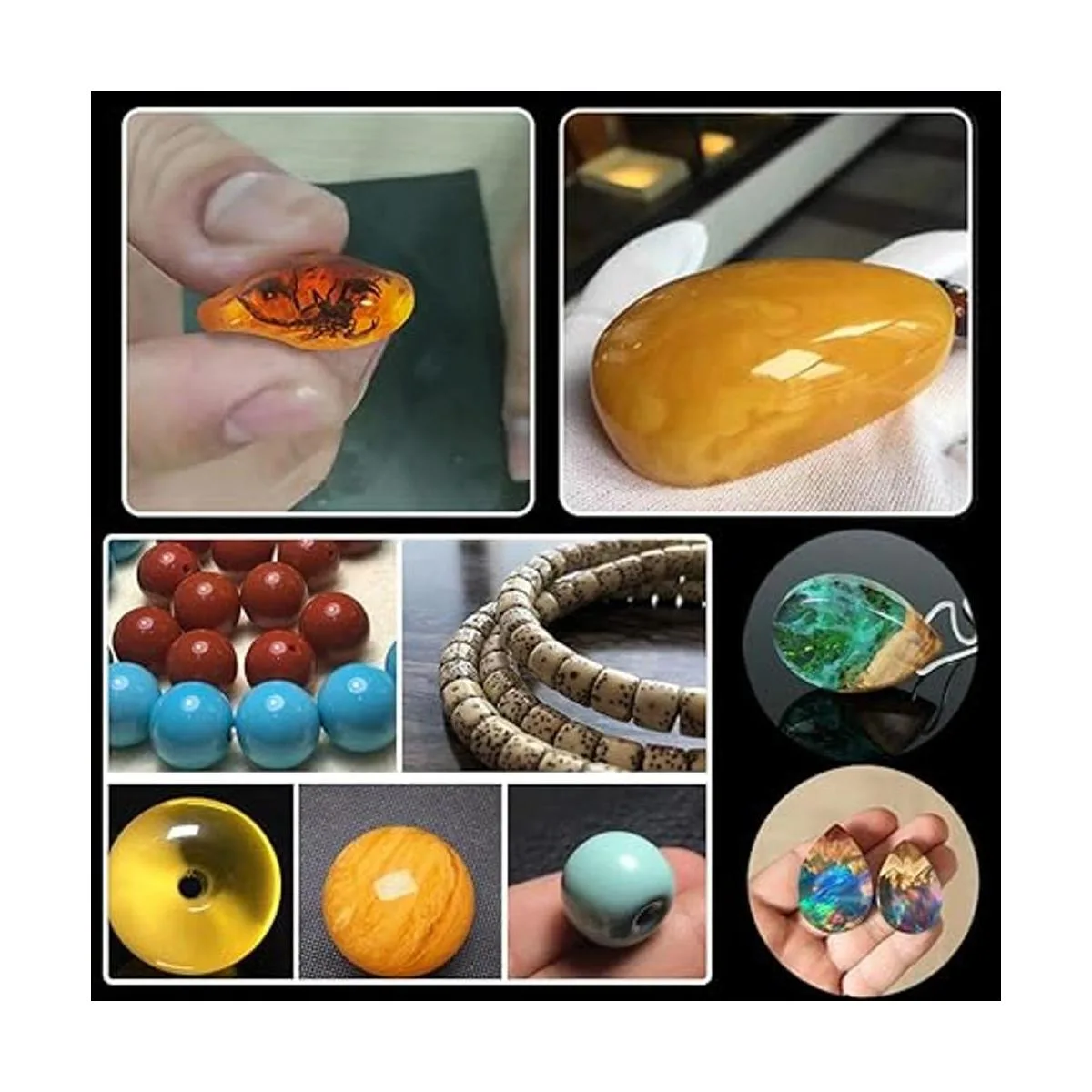 Juego de 15 herramientas de fundición de resina incluye_6