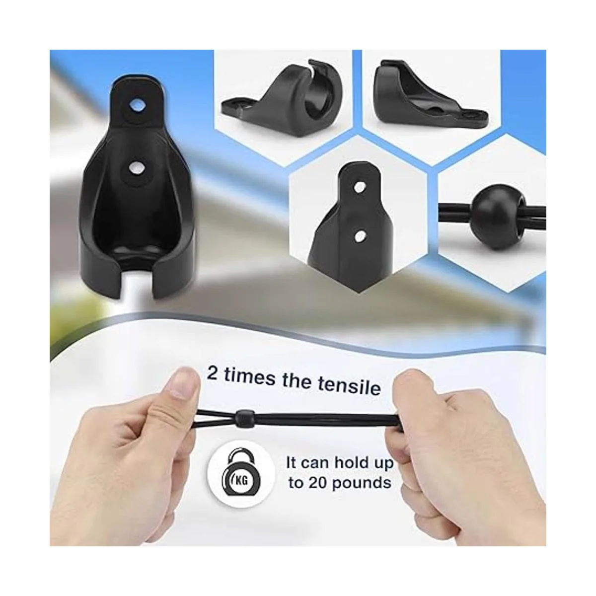 Piezas de repuesto para receptor elástico y elástico_5