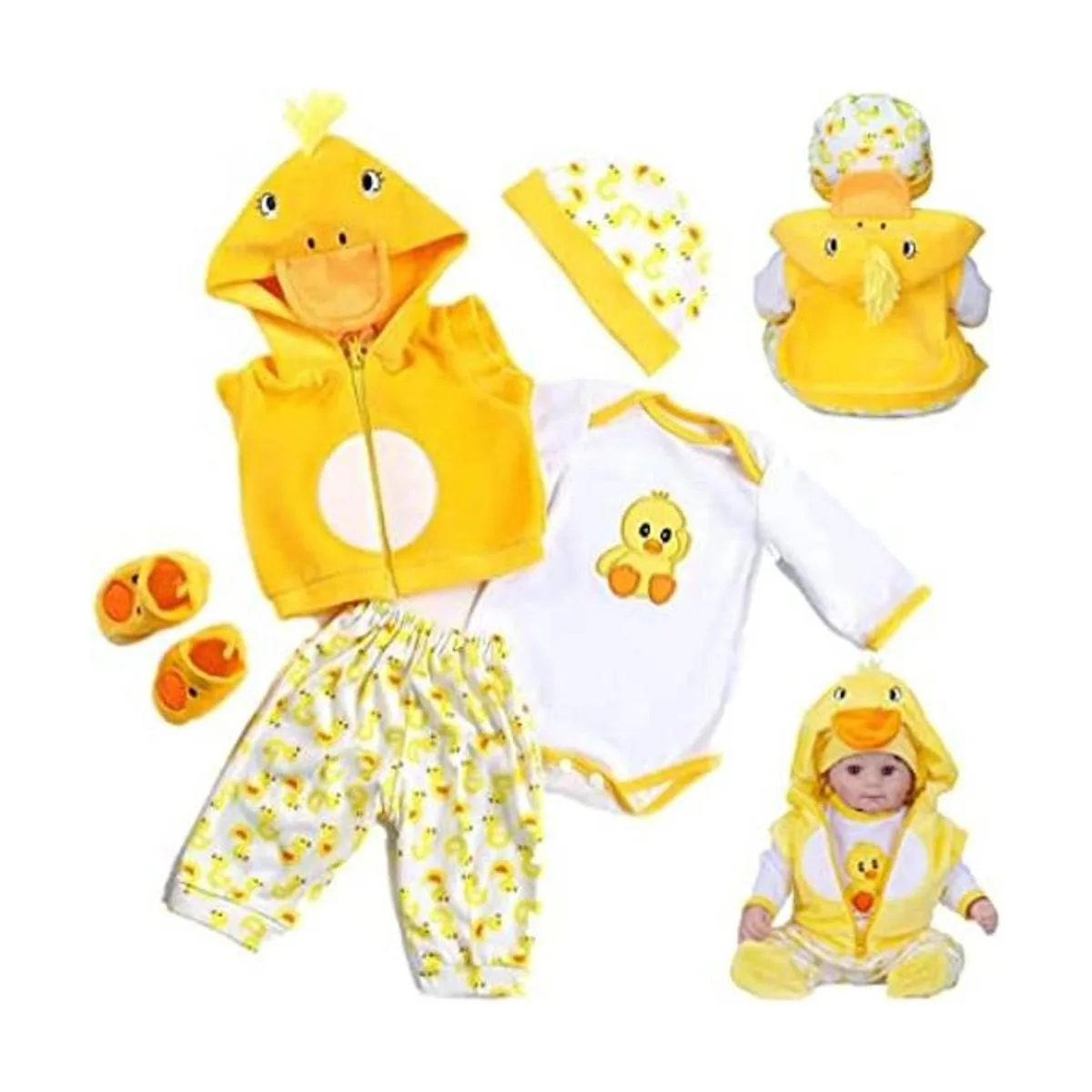 MAIHAO Ropa de muñecas Reborn de 22 pulgadas para muñecas_1