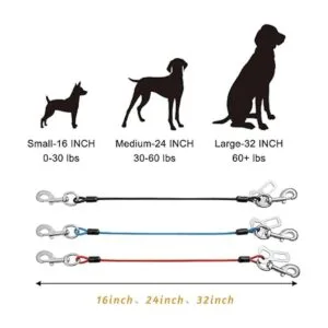 Mi Metty Dog Car Harnesses.Dog Car Seatbelt Made of Coated_4