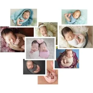 Envoltura elástica para fotografía recién nacida para_5