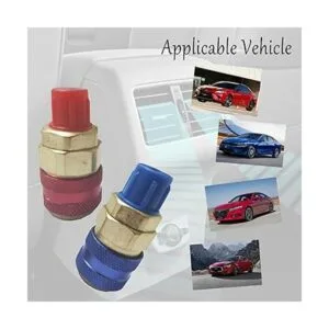 JRangelp AC R134A Adaptador de conexión rápida de_5