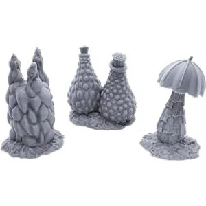 Esporas alienígenas grandes paisaje RPG de mesa impreso_5