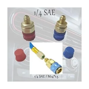 JRangelp AC R134A Adaptador de conexión rápida de_6