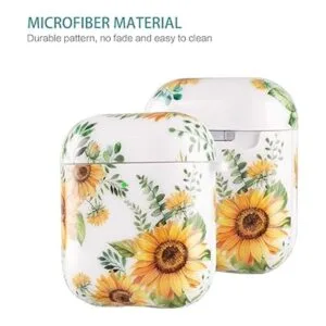 Lokigo Funda para Airpod funda protectora de girasol con_4