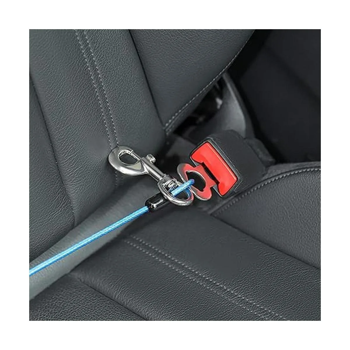 Mi Metty Dog Car Harnesses.Dog Car Seatbelt Made of Coated_5