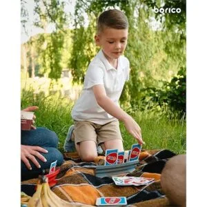 BORICO Portatarjetas de juego manos libres para niños y_2