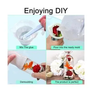 LyfLux Juego de moldes de resina para bolsa de suerte_3