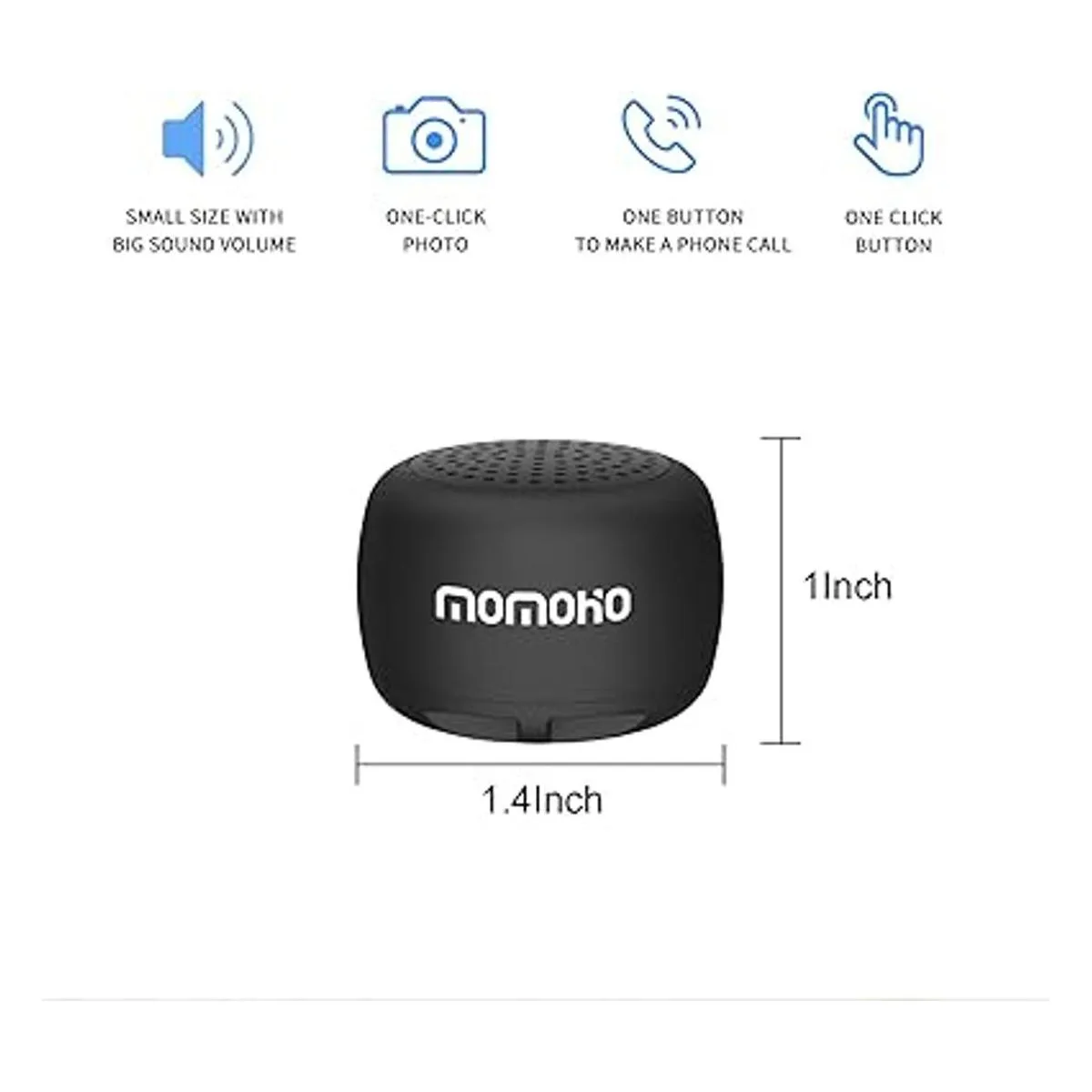 Momoho Bluetooth Speaker Mini Bluetooth Speaker Portable_2