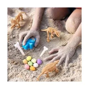 24 piezas de dinosaurio fósiles de esqueleto de dinosaurio_4