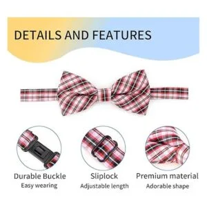 Corbata de moño para perro corbatas para perros corbatas_4