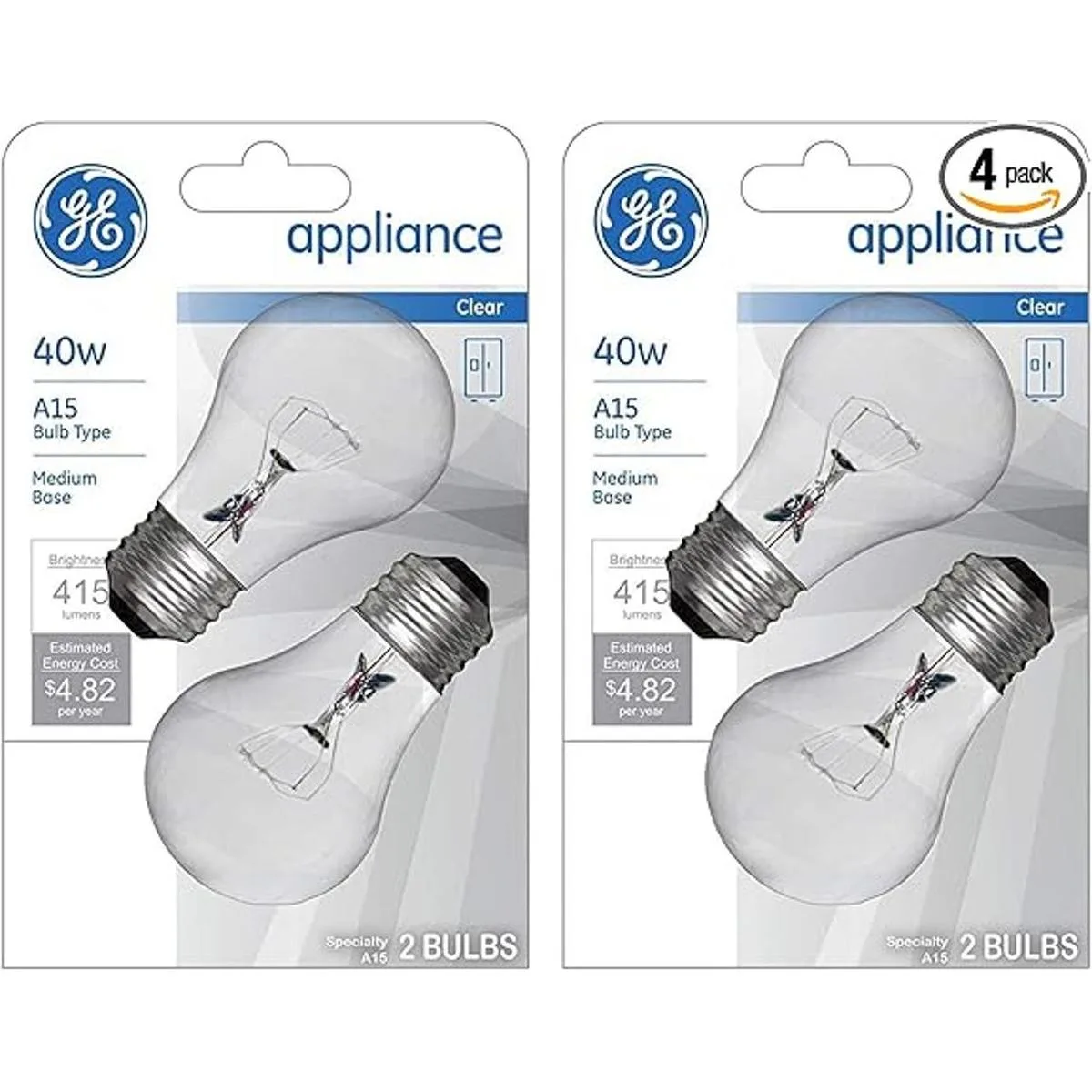 GE wef 15206 Luz transparente para electrodomésticos de_1