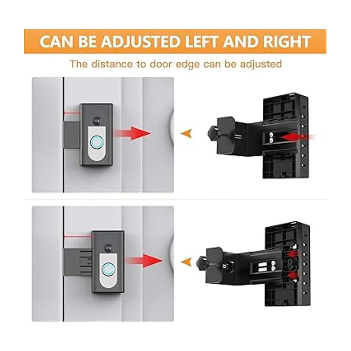 QIBOX Soporte de timbre de video antirrobo compatible con_4