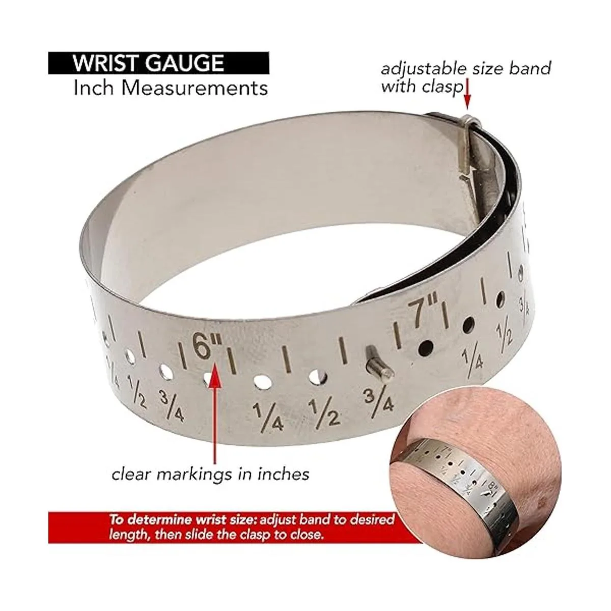 Manómetro Pulgadas GAU100_3