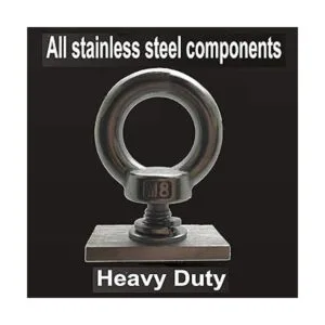 Paquete de 4 anillos de amarre resistentes para pernos de_3