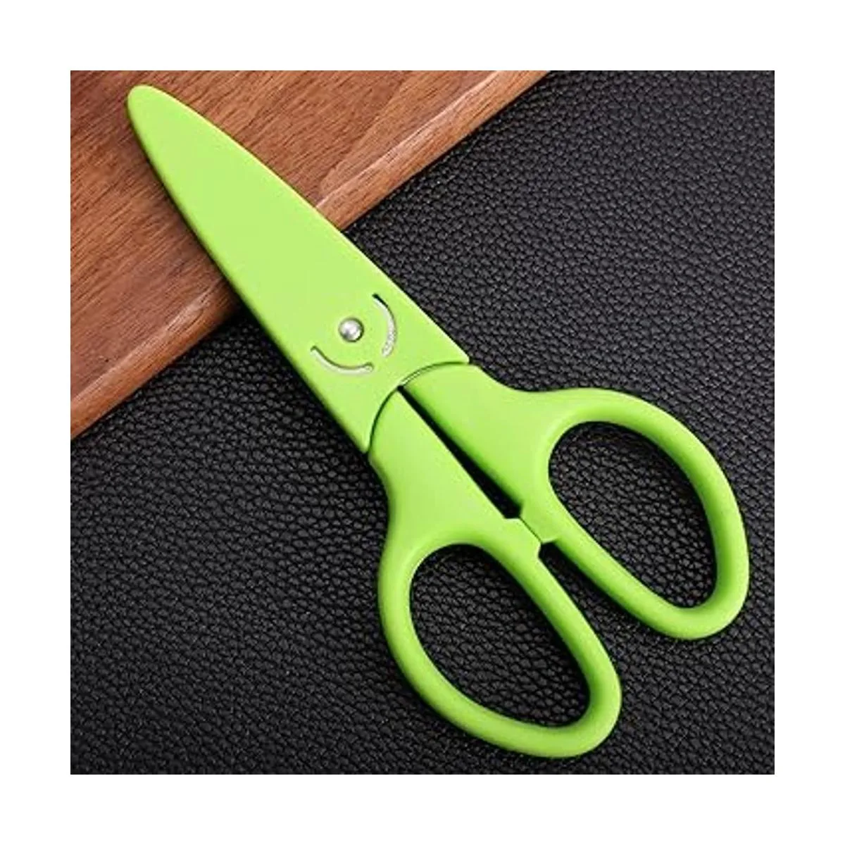 HITOPTY Tijeras multiusos verdes tijeras rectas y_2