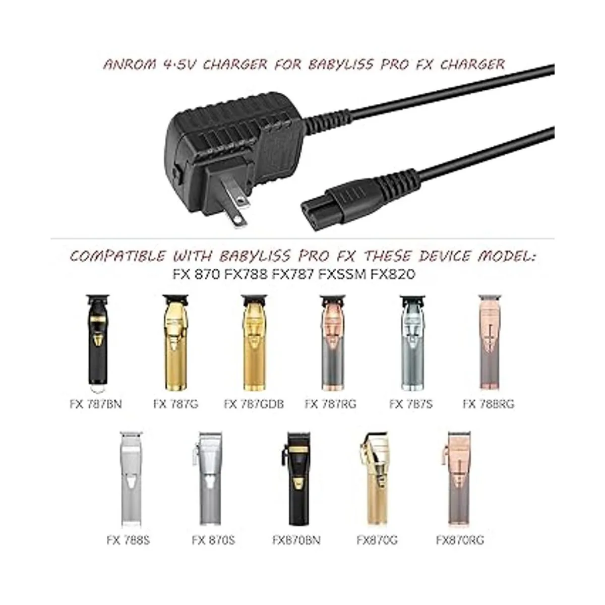 Anrom Cargador Babyliss para BabylissPRO Barberology_3