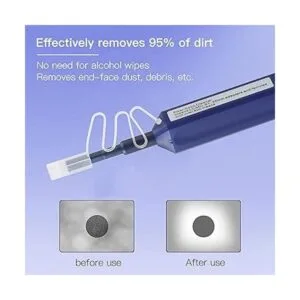 Paquete de 2 herramientas de fibra óptica limpiadoras de_4