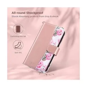 ULAK Compatible con iPhone 14 Pro Funda tipo cartera con_5