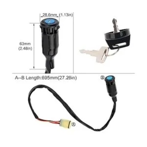 Interruptor de llave de encendido para Honda Rancher 350_2