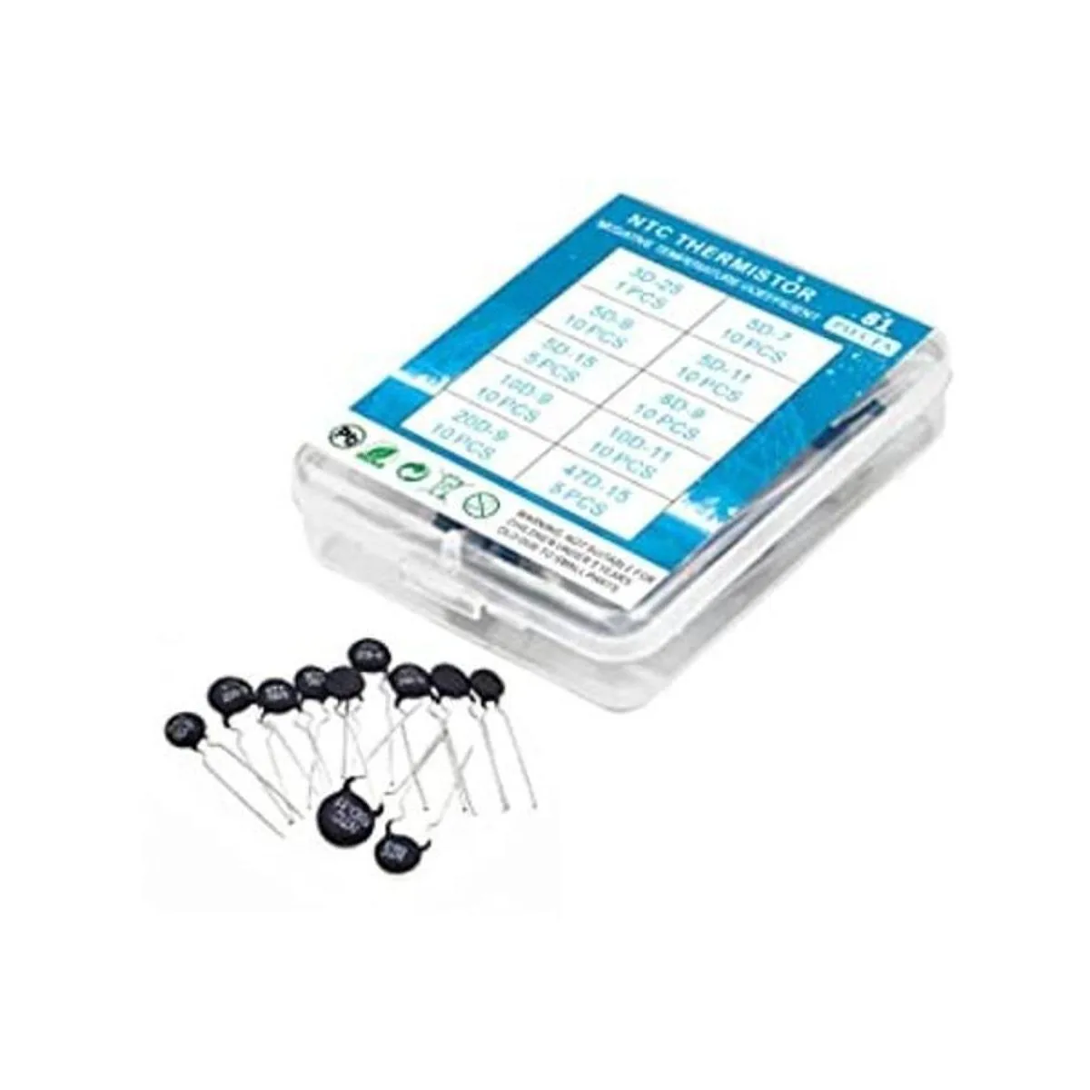 KOKISO NTC Resistencias de termistor 10 valores 81_1