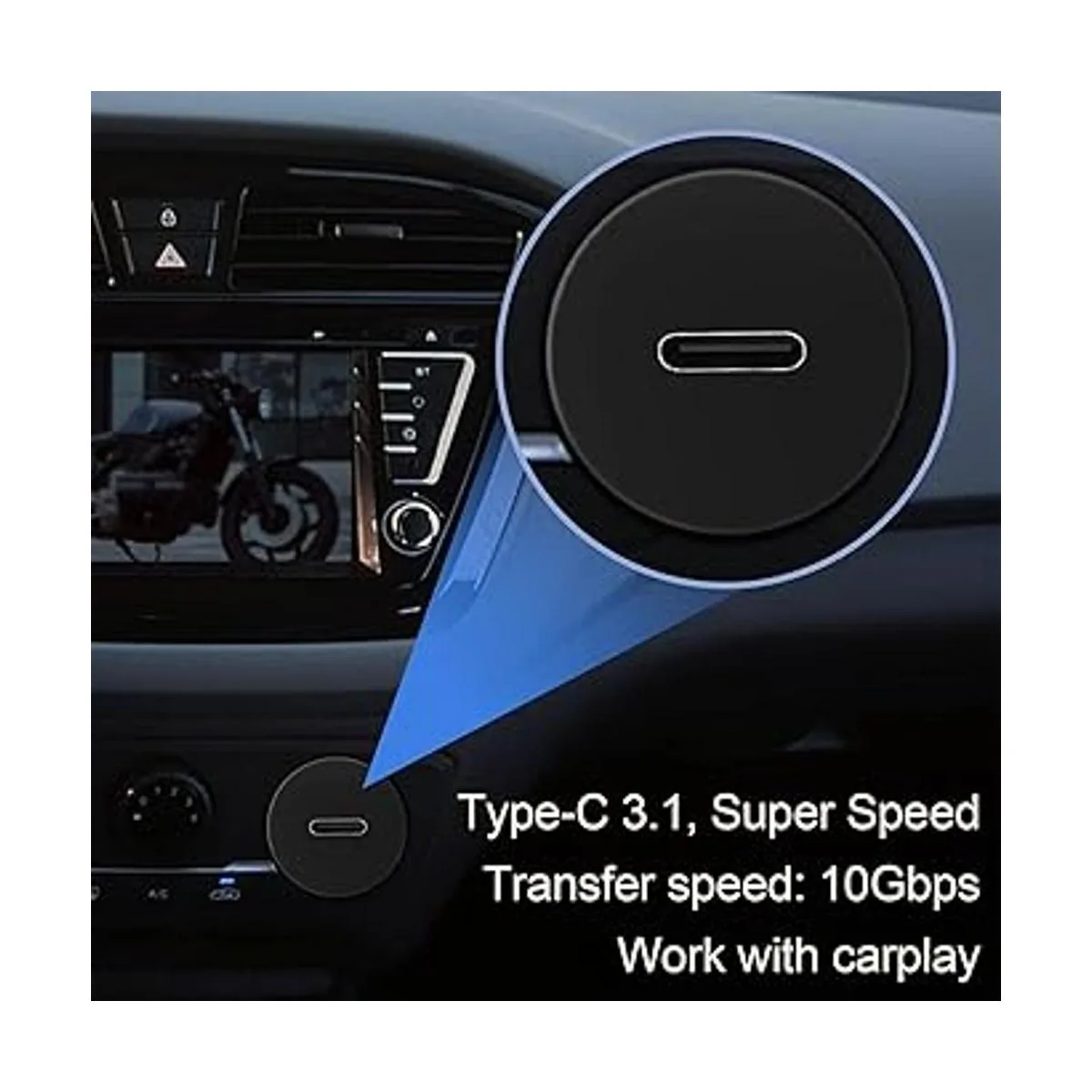 BATIGE Cable de montaje empotrado de 34 pulgadas con_2