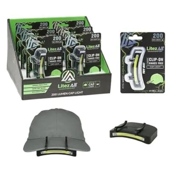 Promier LitezAll Luz de casquillo con clip 2 unidades_6