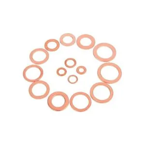Toolwiz Juego de 150 arandelas de sellado métrico de cobre_6