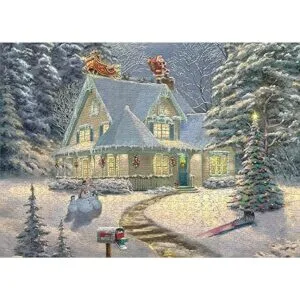 Ceaco Thomas Kinkade Disney Holiday Midnight Delivery_6
