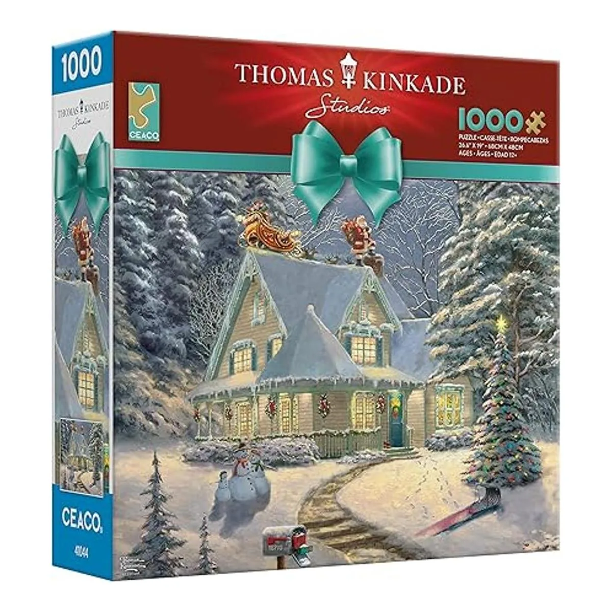 Ceaco Thomas Kinkade Disney Holiday Midnight Delivery_3