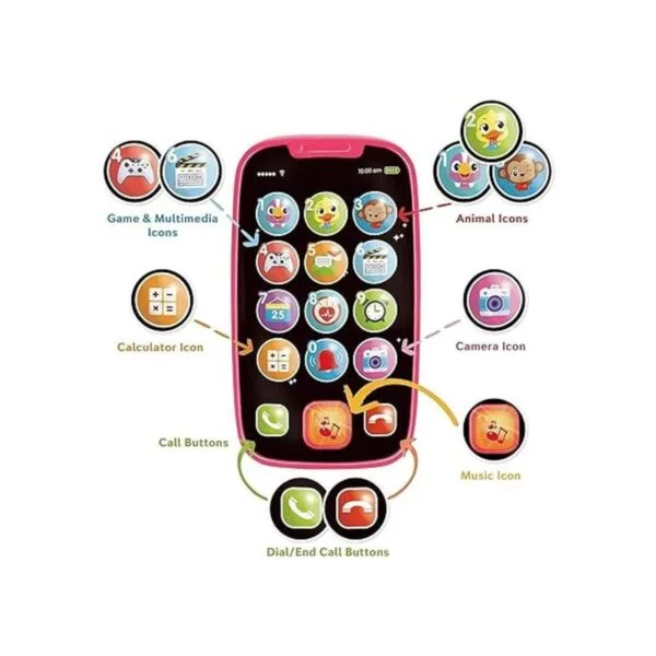 Juguetes de teléfono celular para bebés de 1 año juguetes_4