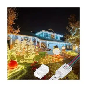 Conectores de tira de luz LED RGB 20 conectores_7