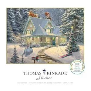 Ceaco Thomas Kinkade Disney Holiday Midnight Delivery_4