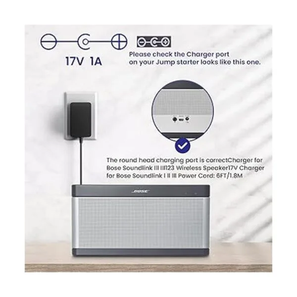 XXSZHY Adaptador de CA de cargador de 17 V para Bose_3