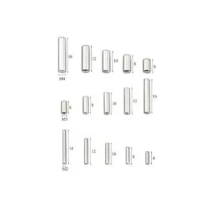 XINGYHENG 75 piezas 15 tipos M2 M3 M4 304 Pines de acero_4